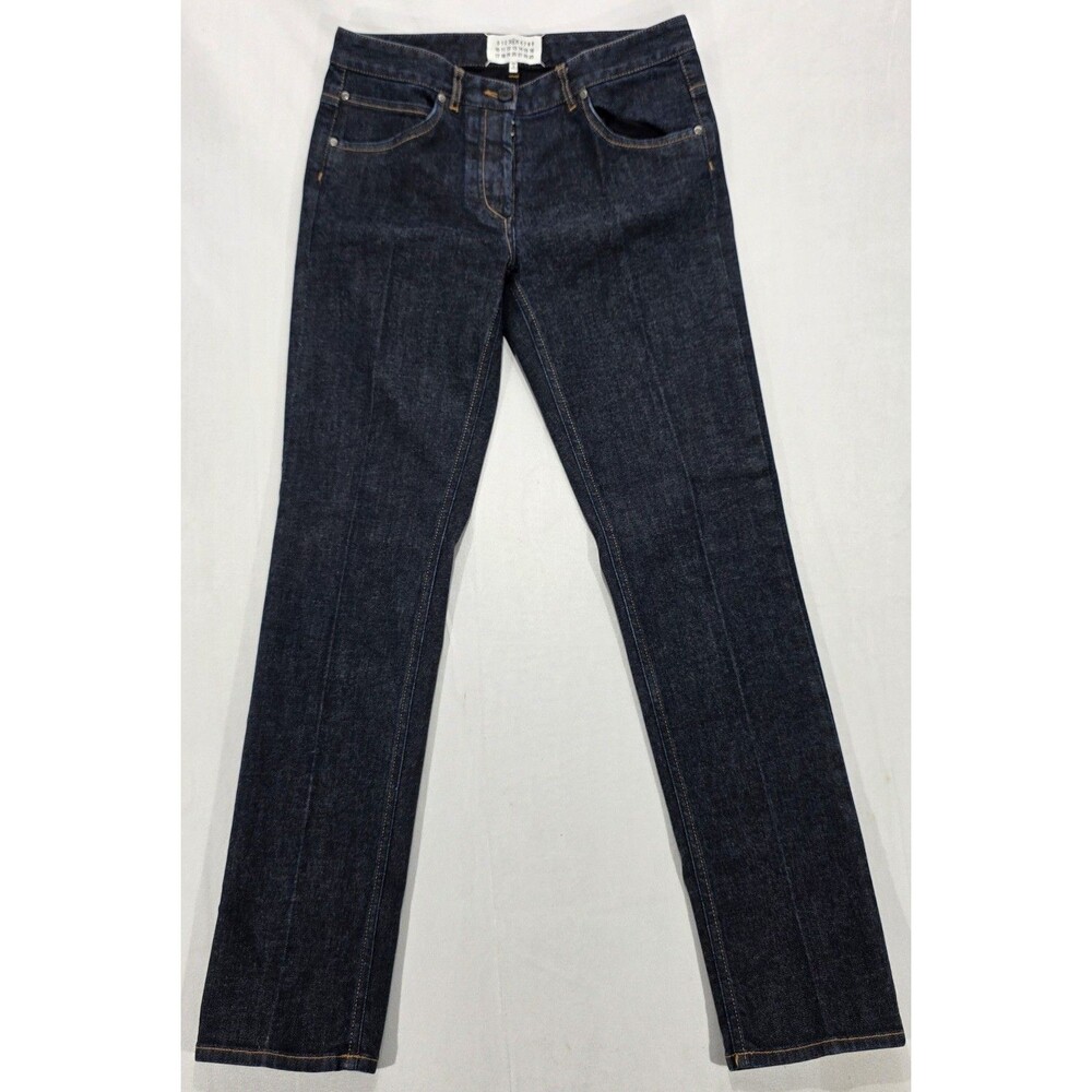 Maison Margiela MM4 Jeans Italy 44 US 8 Garderobe Dark Indigo Denim Luxury